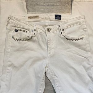 LIMITED EDITION EMBELLISHED AG THE SKINNY ANKLE LEGGING